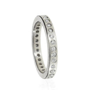 TODD REED Palladium Diamond Eternity Band